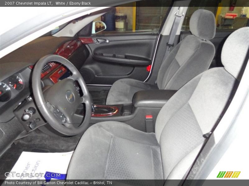 White / Ebony Black 2007 Chevrolet Impala LT