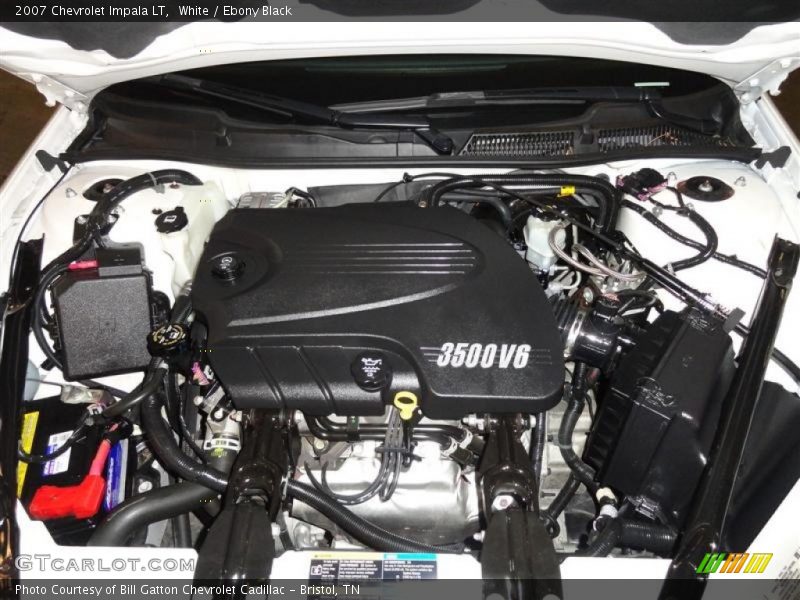 White / Ebony Black 2007 Chevrolet Impala LT