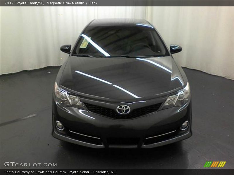 Magnetic Gray Metallic / Black 2012 Toyota Camry SE
