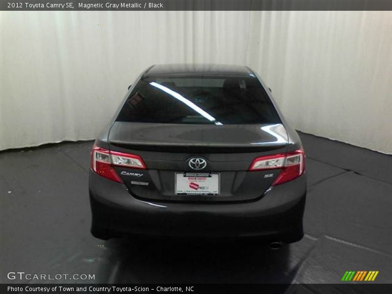 Magnetic Gray Metallic / Black 2012 Toyota Camry SE