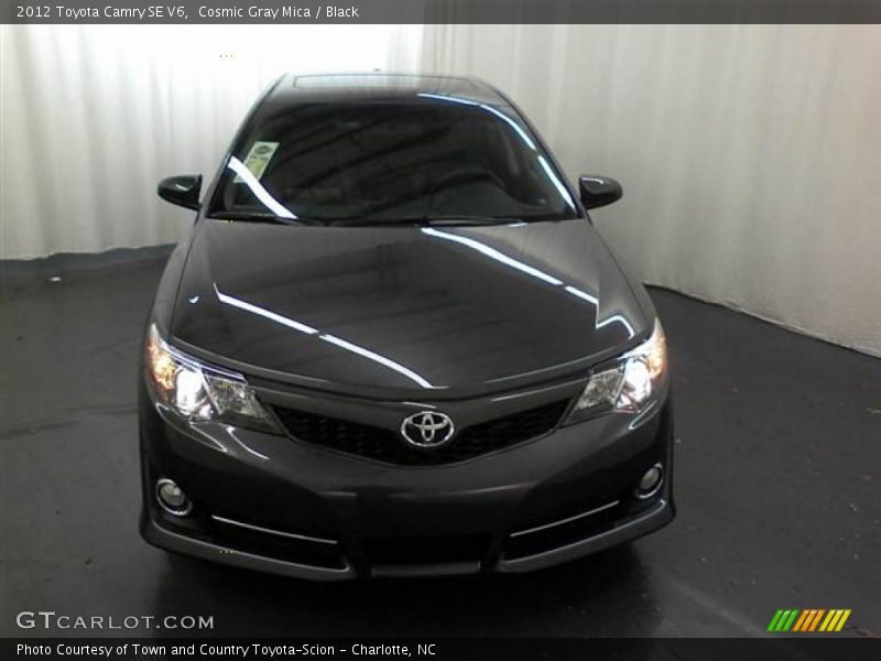 Cosmic Gray Mica / Black 2012 Toyota Camry SE V6