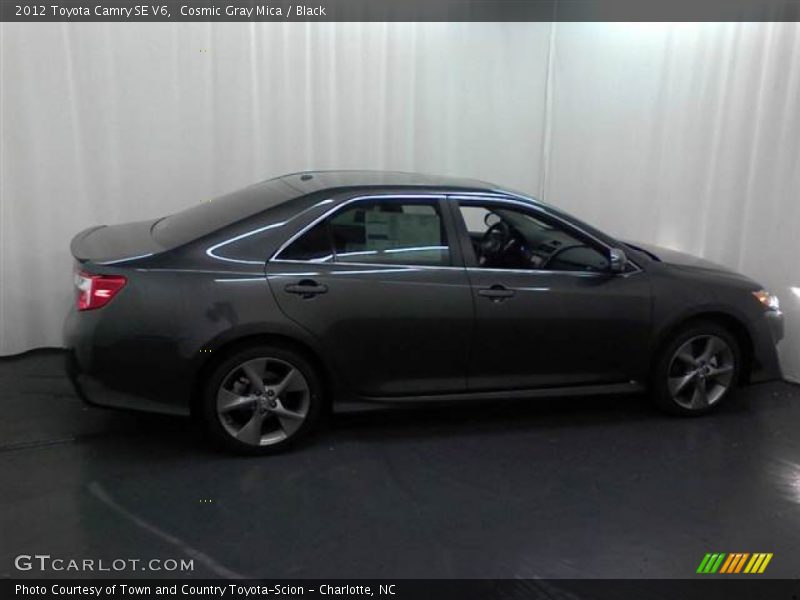 Cosmic Gray Mica / Black 2012 Toyota Camry SE V6