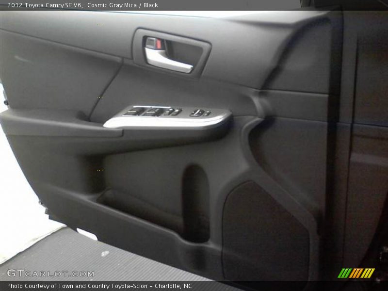 Cosmic Gray Mica / Black 2012 Toyota Camry SE V6