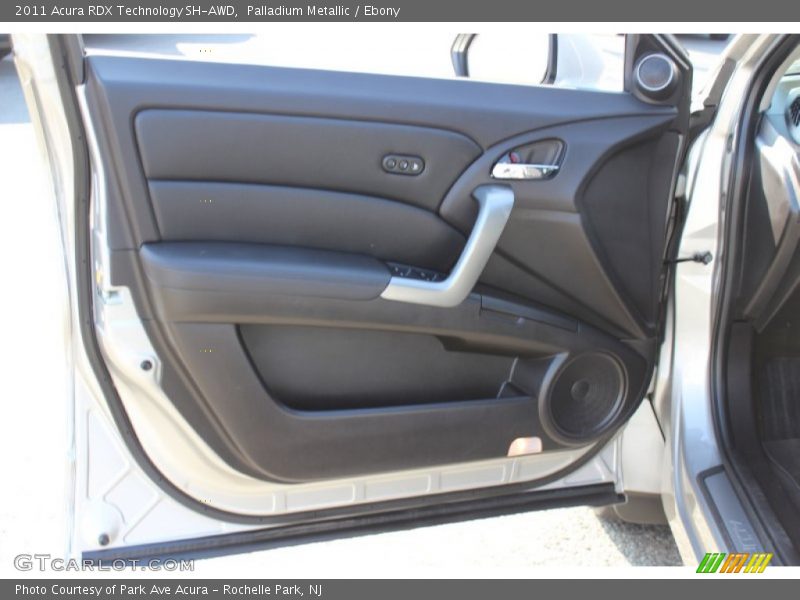 Palladium Metallic / Ebony 2011 Acura RDX Technology SH-AWD