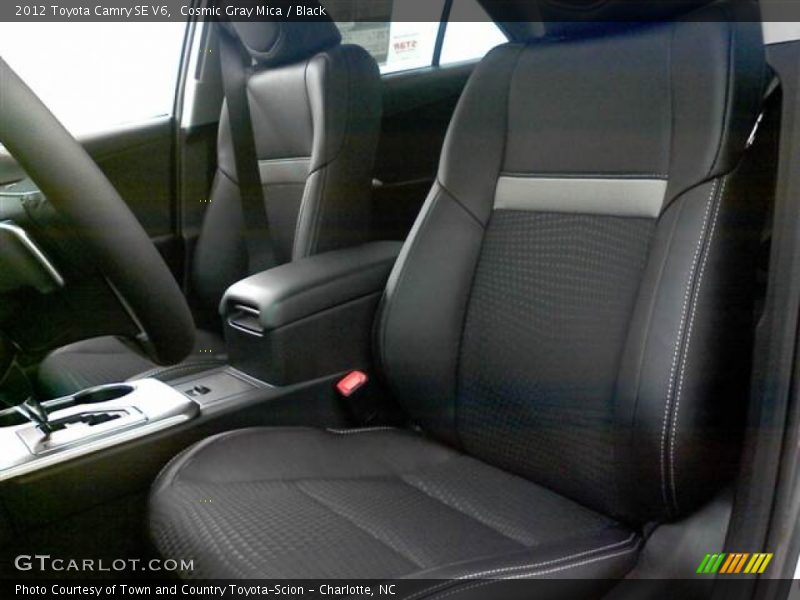 Cosmic Gray Mica / Black 2012 Toyota Camry SE V6