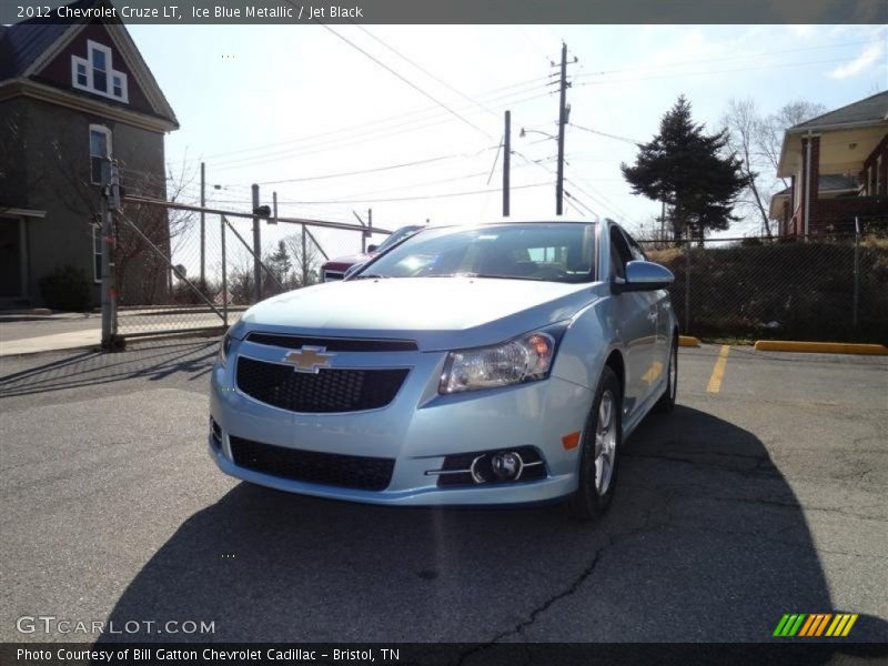 Ice Blue Metallic / Jet Black 2012 Chevrolet Cruze LT