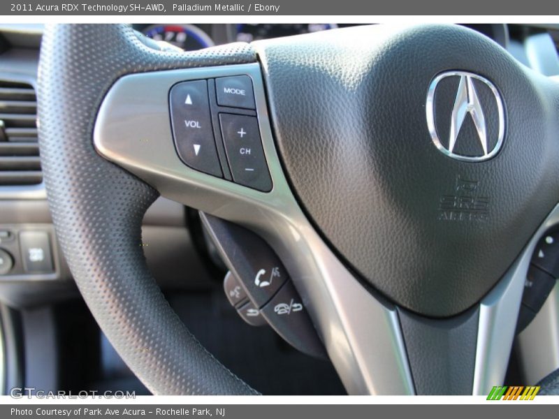 Palladium Metallic / Ebony 2011 Acura RDX Technology SH-AWD