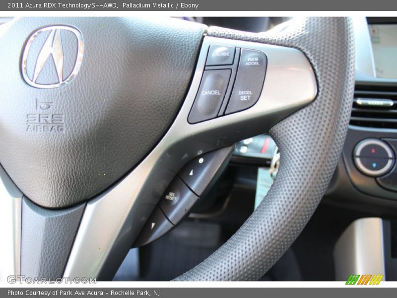 Palladium Metallic / Ebony 2011 Acura RDX Technology SH-AWD