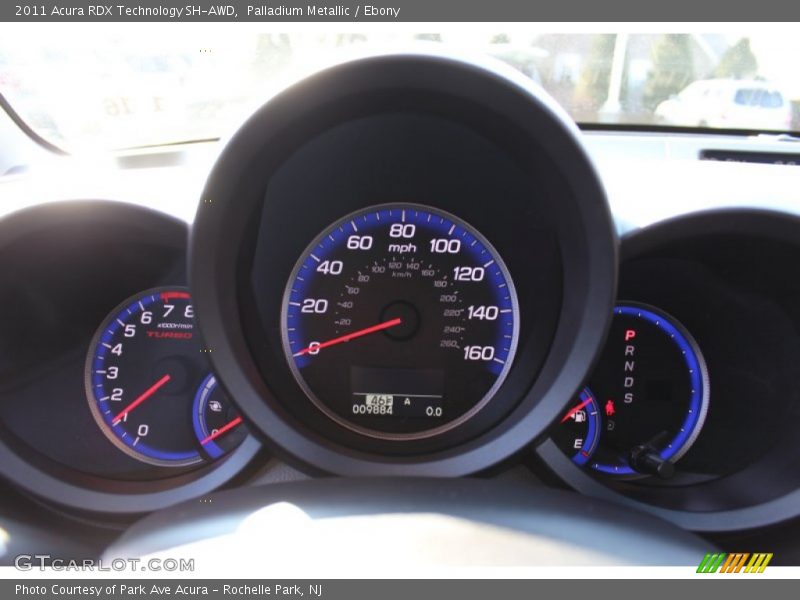 Palladium Metallic / Ebony 2011 Acura RDX Technology SH-AWD