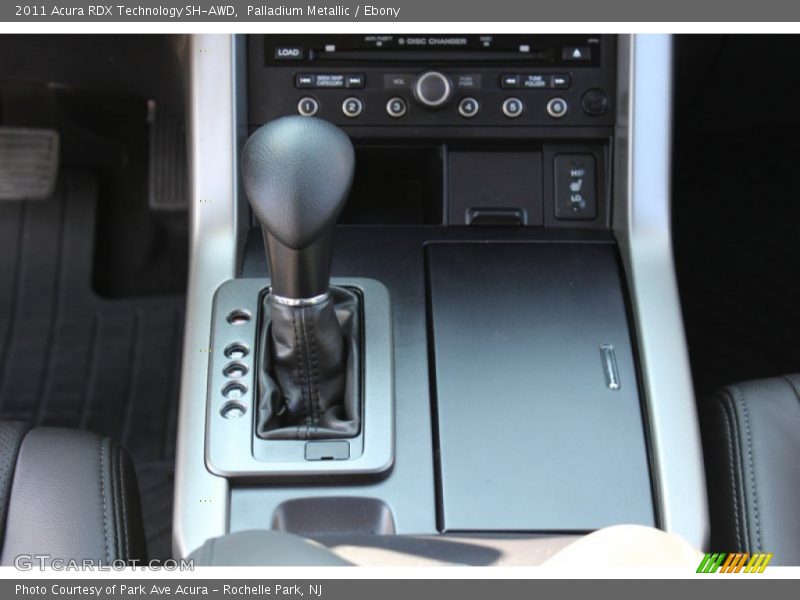 Palladium Metallic / Ebony 2011 Acura RDX Technology SH-AWD