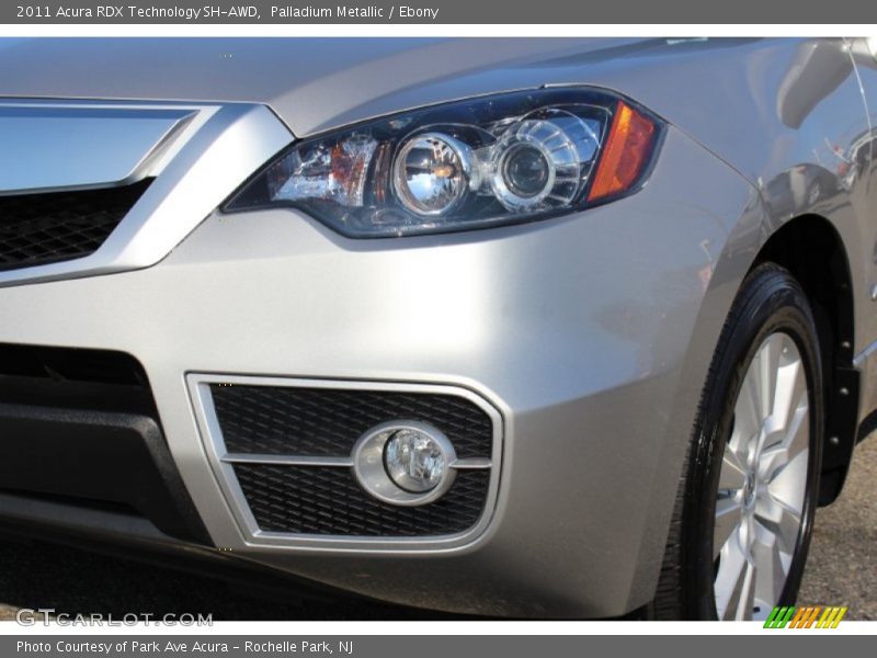 Palladium Metallic / Ebony 2011 Acura RDX Technology SH-AWD
