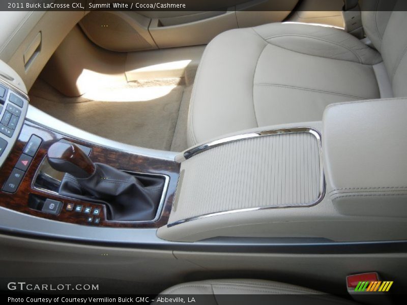 Summit White / Cocoa/Cashmere 2011 Buick LaCrosse CXL