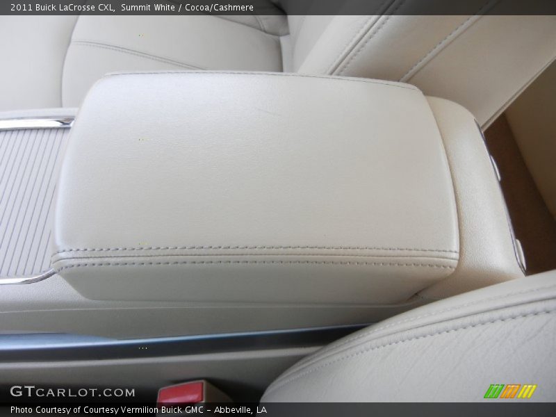 Summit White / Cocoa/Cashmere 2011 Buick LaCrosse CXL