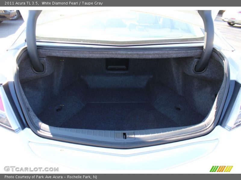 White Diamond Pearl / Taupe Gray 2011 Acura TL 3.5