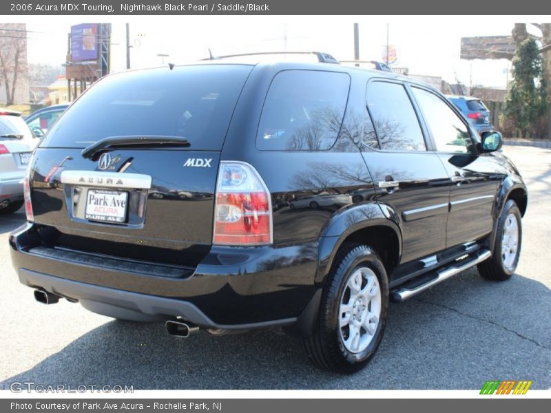 Nighthawk Black Pearl / Saddle/Black 2006 Acura MDX Touring