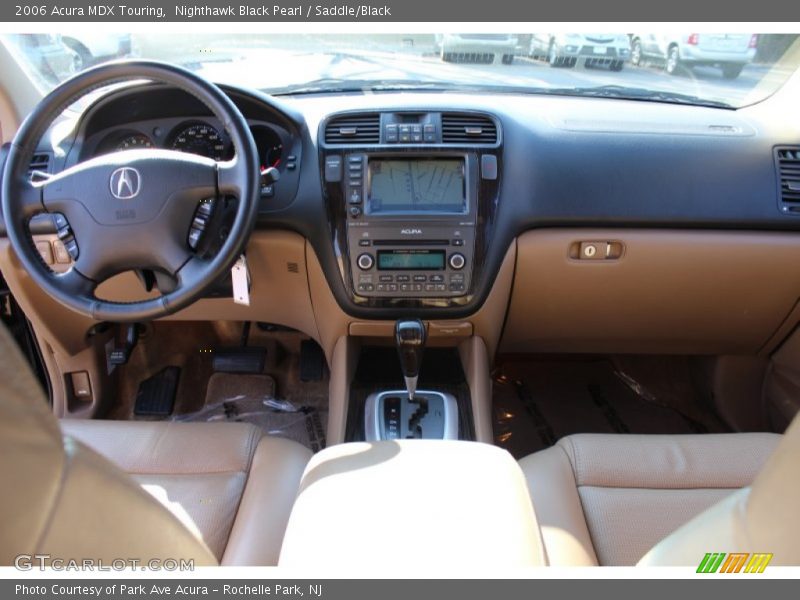 Nighthawk Black Pearl / Saddle/Black 2006 Acura MDX Touring
