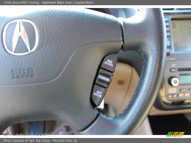 Nighthawk Black Pearl / Saddle/Black 2006 Acura MDX Touring