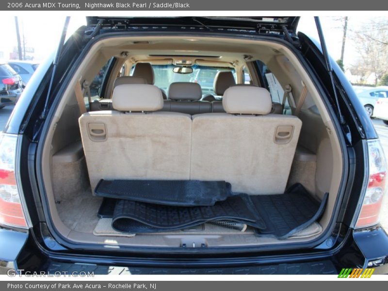 Nighthawk Black Pearl / Saddle/Black 2006 Acura MDX Touring