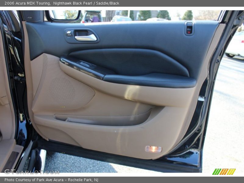 Nighthawk Black Pearl / Saddle/Black 2006 Acura MDX Touring