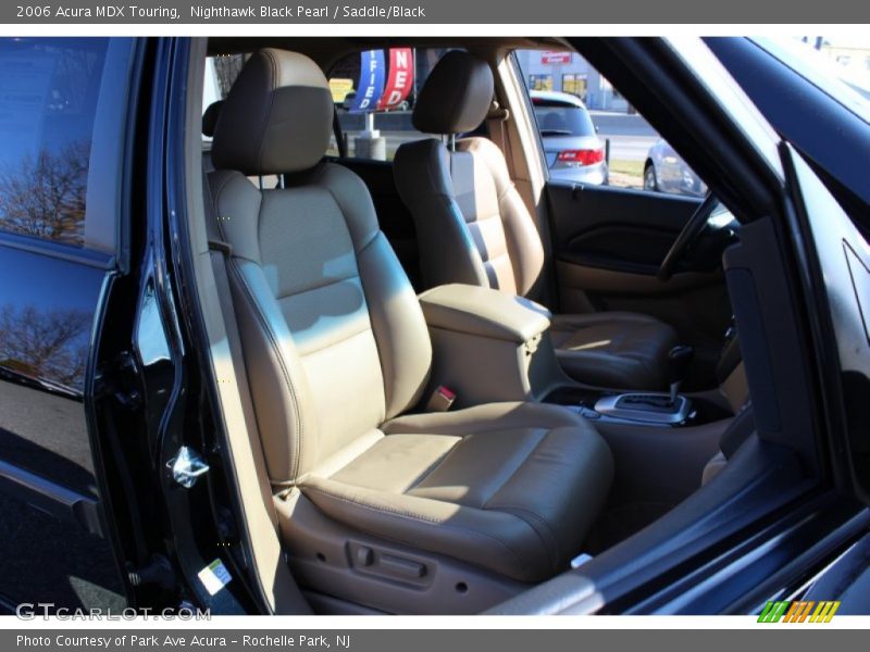 Nighthawk Black Pearl / Saddle/Black 2006 Acura MDX Touring