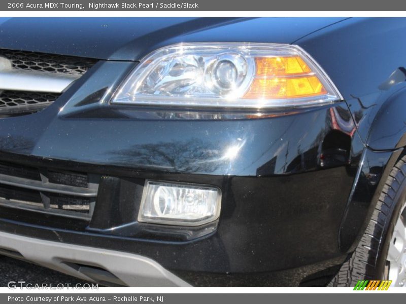 Nighthawk Black Pearl / Saddle/Black 2006 Acura MDX Touring