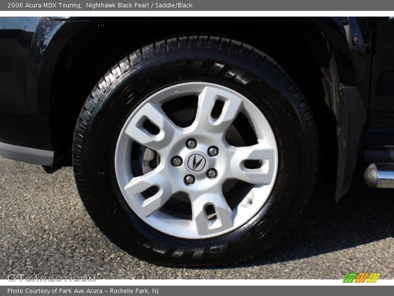 Nighthawk Black Pearl / Saddle/Black 2006 Acura MDX Touring