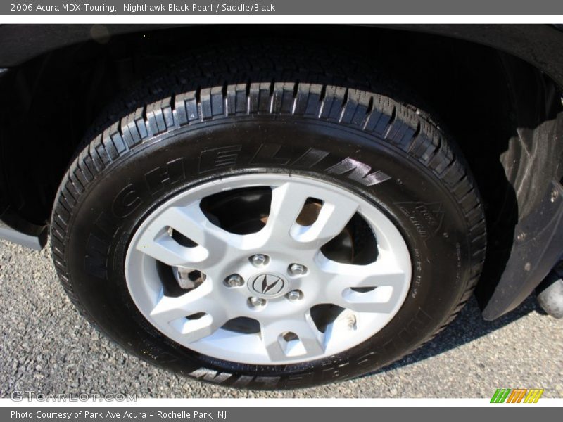 Nighthawk Black Pearl / Saddle/Black 2006 Acura MDX Touring