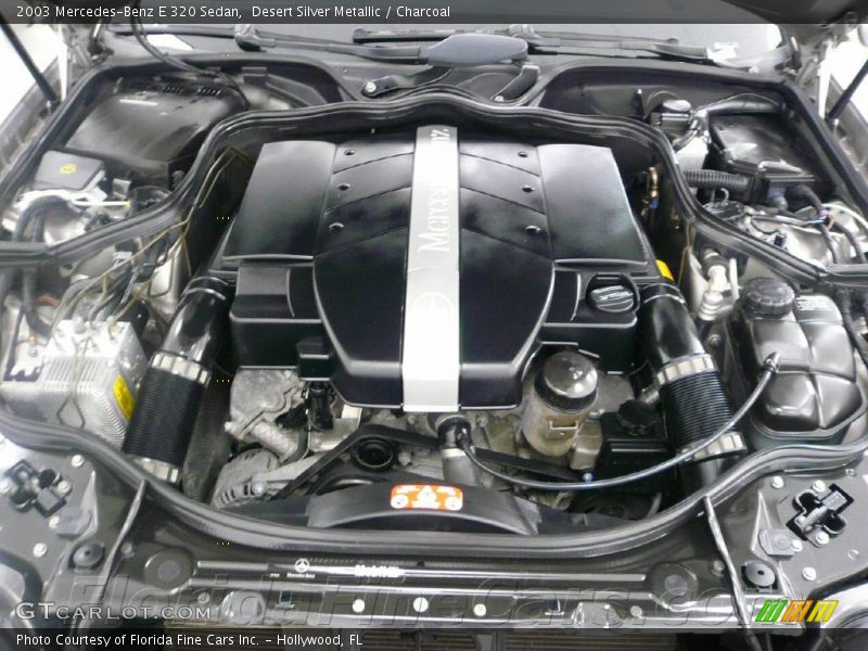 Desert Silver Metallic / Charcoal 2003 Mercedes-Benz E 320 Sedan