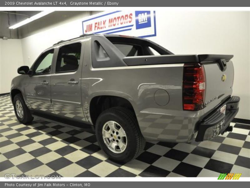 Graystone Metallic / Ebony 2009 Chevrolet Avalanche LT 4x4