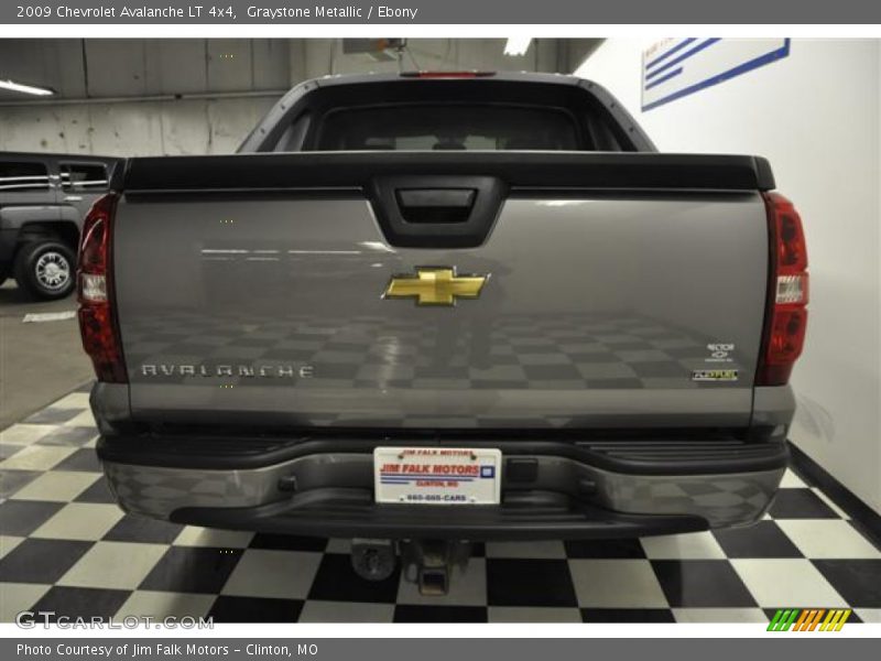 Graystone Metallic / Ebony 2009 Chevrolet Avalanche LT 4x4