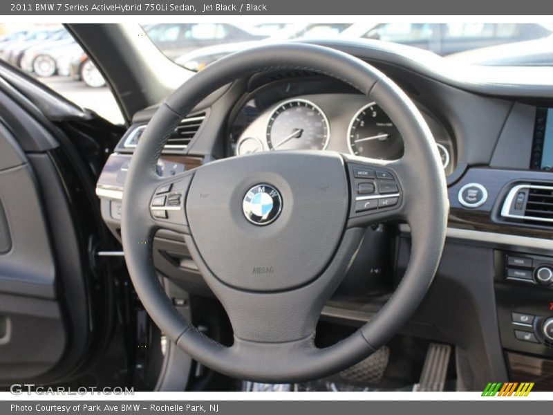  2011 7 Series ActiveHybrid 750Li Sedan Steering Wheel