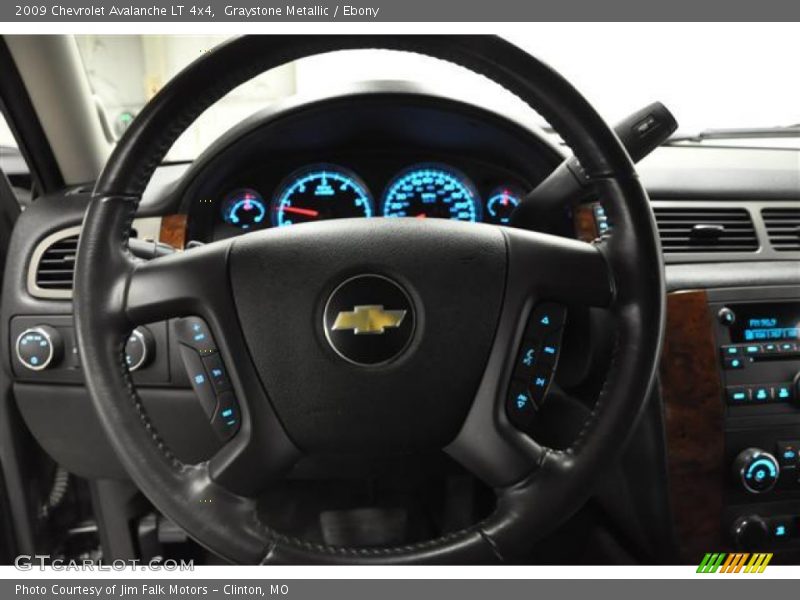 Graystone Metallic / Ebony 2009 Chevrolet Avalanche LT 4x4