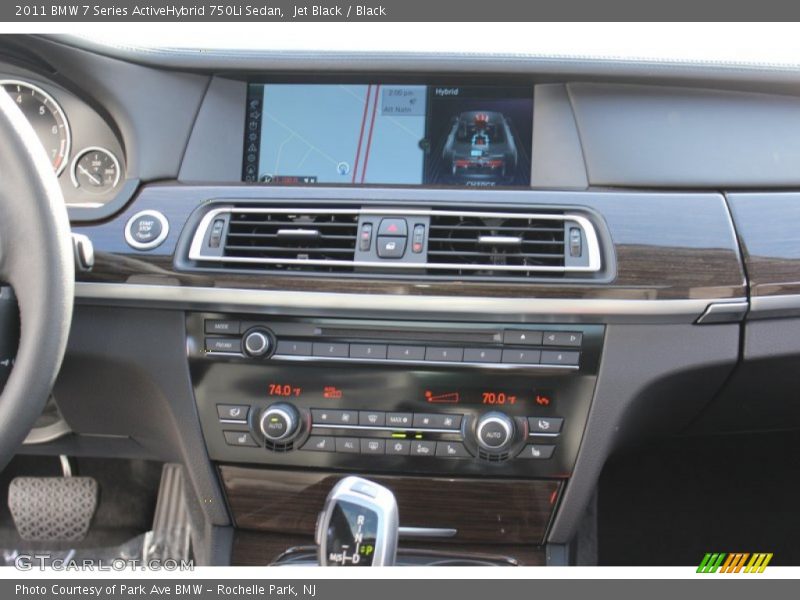 Jet Black / Black 2011 BMW 7 Series ActiveHybrid 750Li Sedan