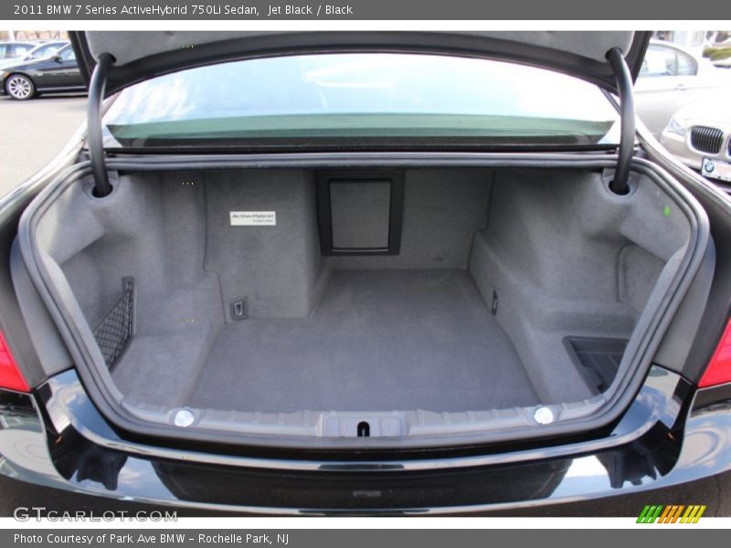  2011 7 Series ActiveHybrid 750Li Sedan Trunk