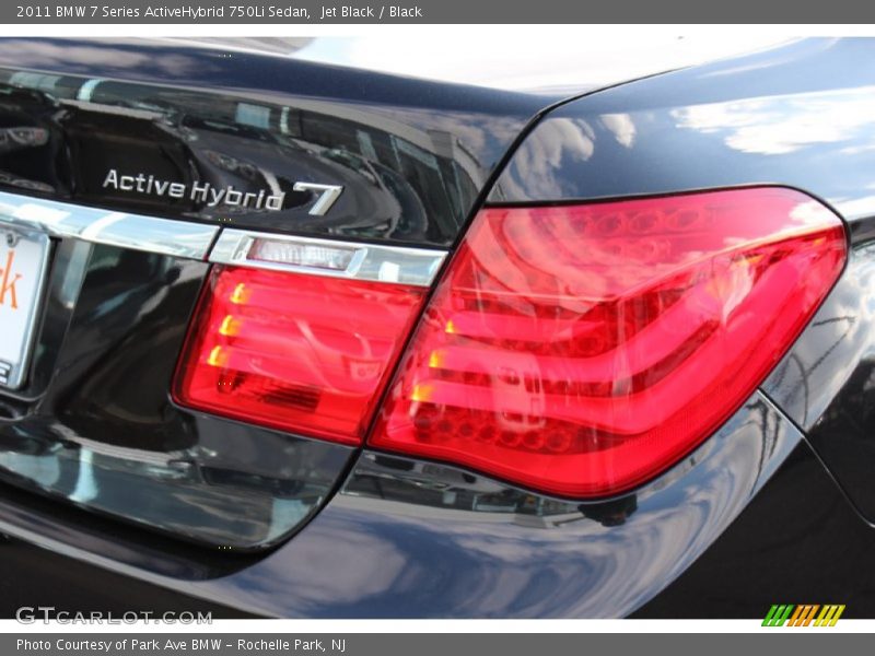 Jet Black / Black 2011 BMW 7 Series ActiveHybrid 750Li Sedan