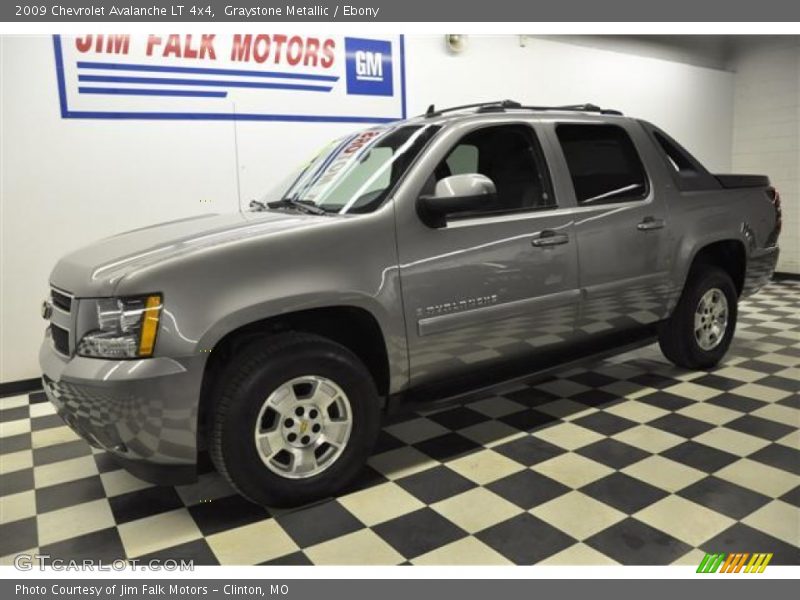Graystone Metallic / Ebony 2009 Chevrolet Avalanche LT 4x4