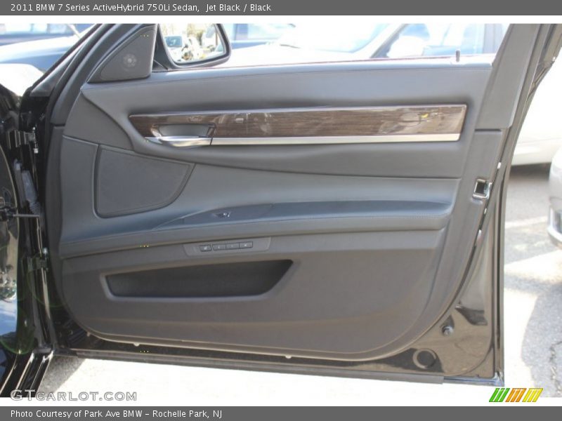 Jet Black / Black 2011 BMW 7 Series ActiveHybrid 750Li Sedan