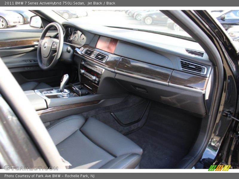 Jet Black / Black 2011 BMW 7 Series ActiveHybrid 750Li Sedan