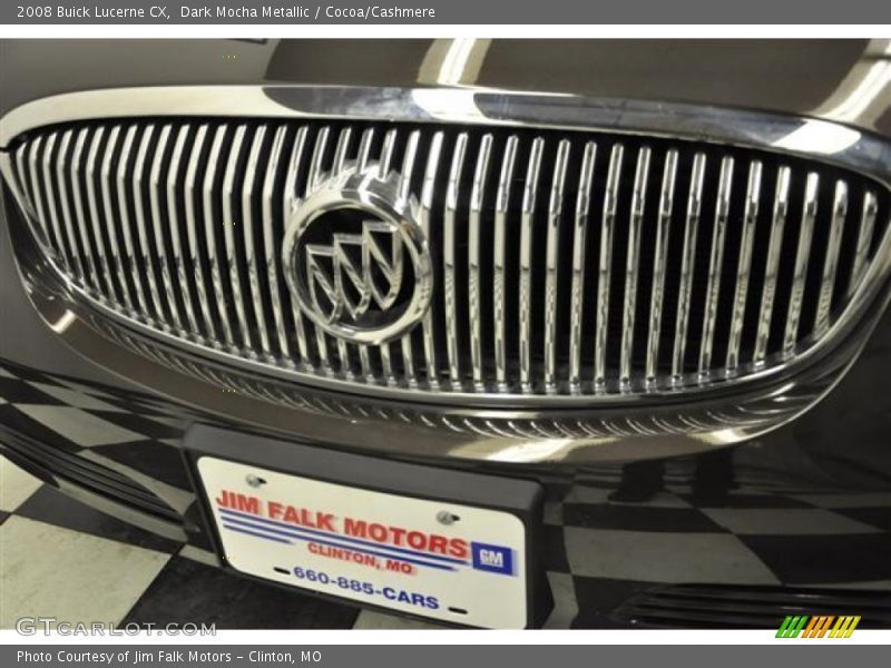 Dark Mocha Metallic / Cocoa/Cashmere 2008 Buick Lucerne CX