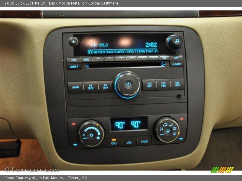 Controls of 2008 Lucerne CX