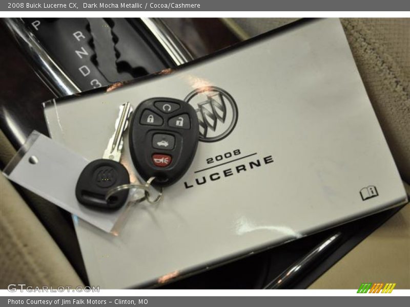 Dark Mocha Metallic / Cocoa/Cashmere 2008 Buick Lucerne CX
