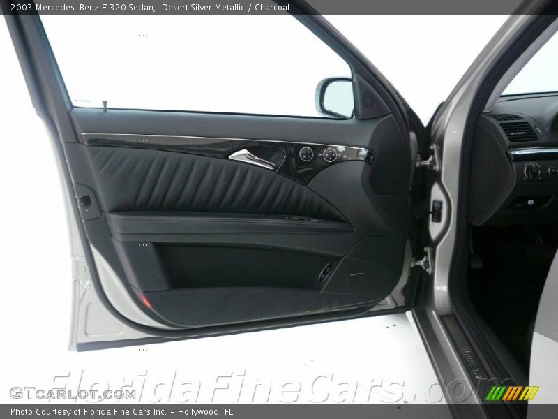 Desert Silver Metallic / Charcoal 2003 Mercedes-Benz E 320 Sedan