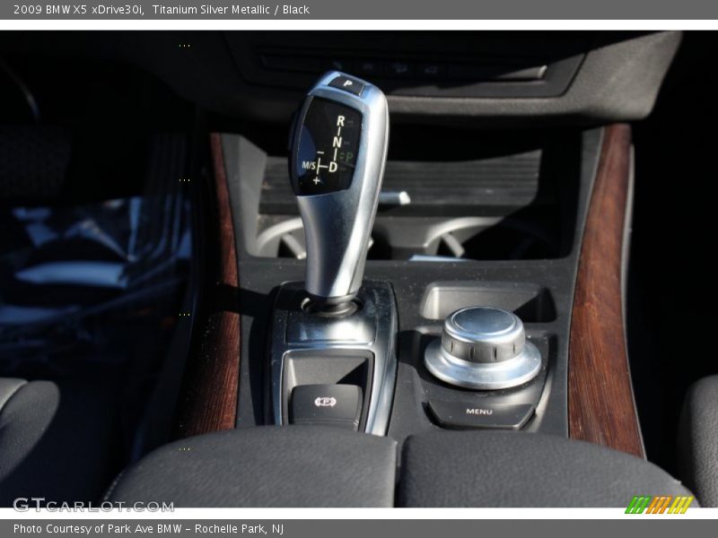 Titanium Silver Metallic / Black 2009 BMW X5 xDrive30i