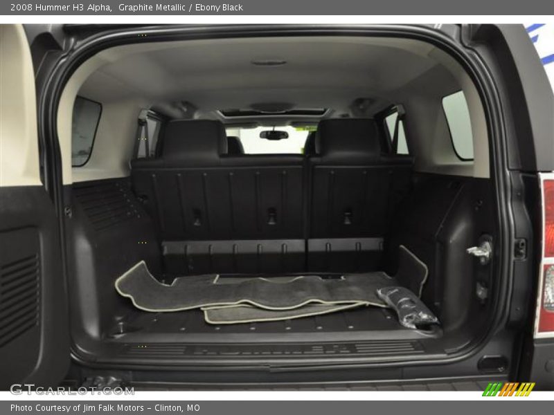 Graphite Metallic / Ebony Black 2008 Hummer H3 Alpha
