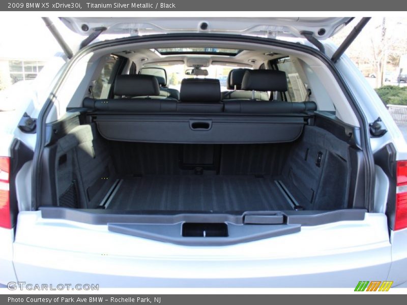 Titanium Silver Metallic / Black 2009 BMW X5 xDrive30i
