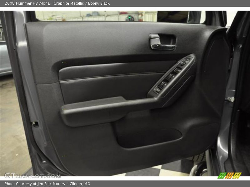 Graphite Metallic / Ebony Black 2008 Hummer H3 Alpha
