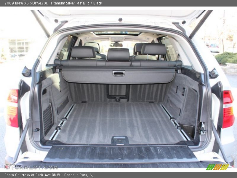 Titanium Silver Metallic / Black 2009 BMW X5 xDrive30i