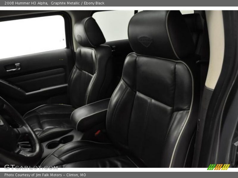 Graphite Metallic / Ebony Black 2008 Hummer H3 Alpha