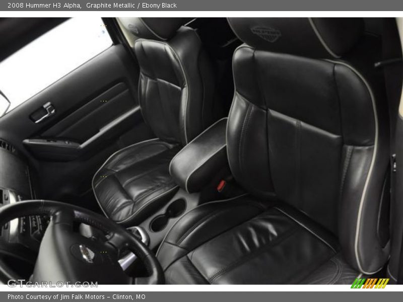 Graphite Metallic / Ebony Black 2008 Hummer H3 Alpha