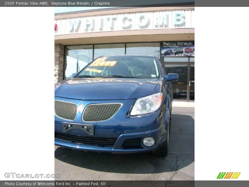 Neptune Blue Metallic / Graphite 2005 Pontiac Vibe AWD